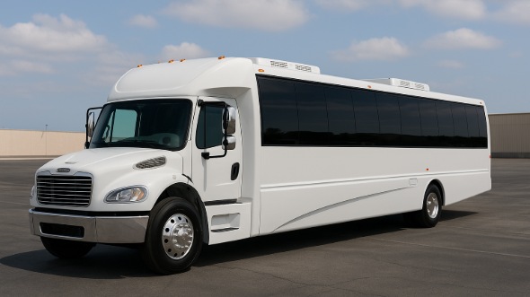 Exterior of Charter Bus Company Commerce City's 20 Passenger Party Bus in Commerce City