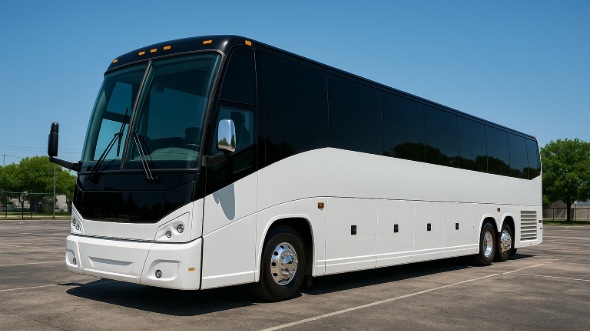 Exterior of Charter Bus Company Broomfield's 40 Passenger Party Bus in Broomfield