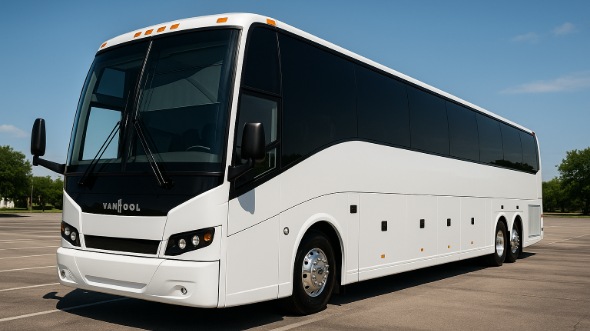 Exterior of Greeley Party Bus Company's 50 Passenger Party Bus in Greeley